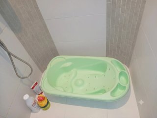 Bañera infantil verde