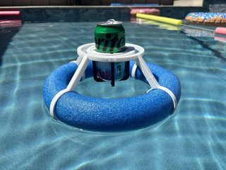 Porta bebidas flotante para piscina