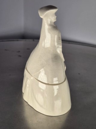 BOMBONERA ARTE DECO CERÁMICA SARREGUEMINES FRANCIA