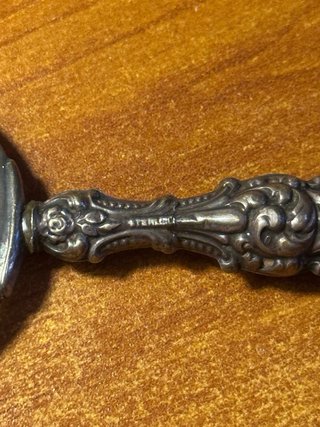 Lupa de Plata Sterling antigua