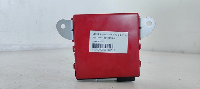 MODULO ELECTRONICO LEXUS IS200 (DS2/IS2) 220d 894