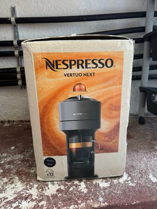 Cafetera Nespresso Vertuo Negra