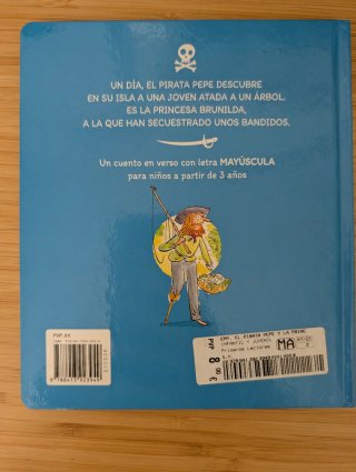 2libros pirata pepe y la princesa. Antón y las niñ