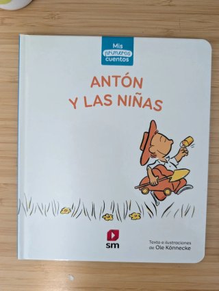 2libros pirata pepe y la princesa. Antón y las niñ