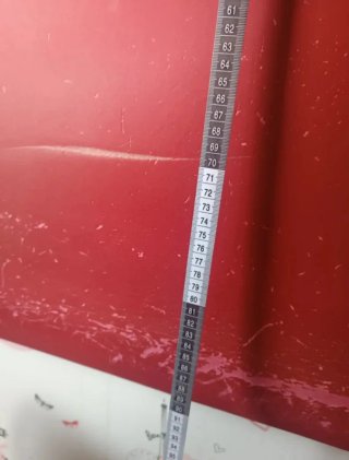 Cabecero polipiel rojo para retapizar