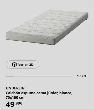 Cama infantil IKEA KRITTER