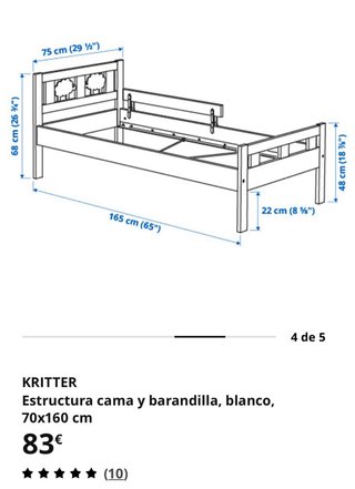 Cama infantil IKEA KRITTER