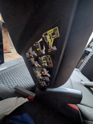Seggiolino auto Britax Römer grigio