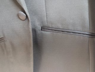 Traje de novio negro