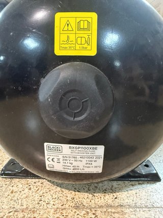 Bomba Autocebante Black+Decker BXGP1100XBE