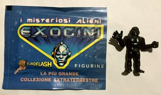 Exogini Teseo nero con bustina nuova