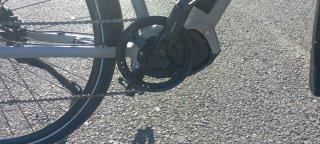 Bicicleta eléctrica como nueva