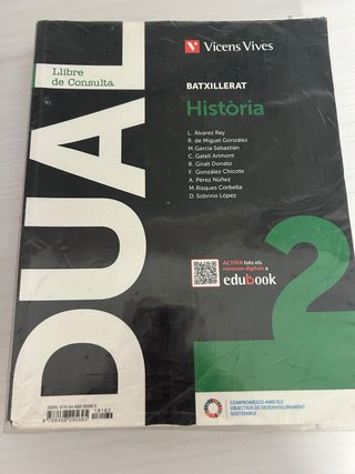 Libro de Historia de 2 Bachillerato