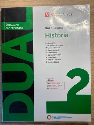 Libro de Historia de 2 Bachillerato