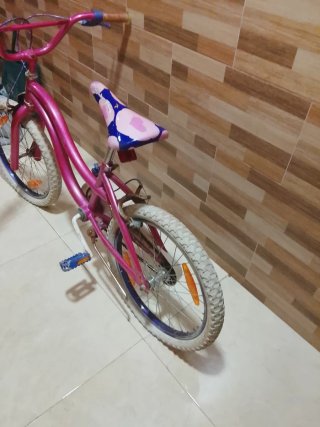 Bicicleta infantil rosa