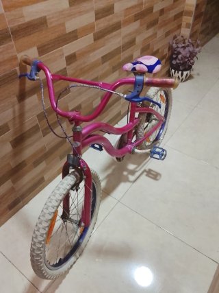 Bicicleta infantil rosa