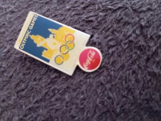Pin Juegos Olímpicos Londres 1948. Cocacola.