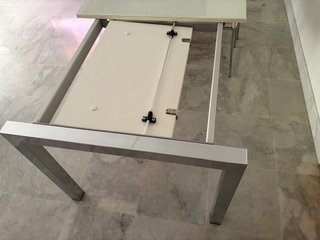 Mesa Comedor Cristal Extensible Merkamueble
