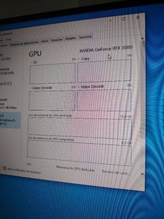 RTX 3080 LEER!!!! Tarjeta Gráfica