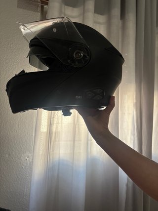 Casco de moto CGM negro