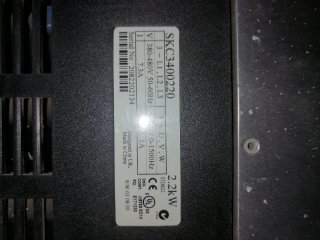 Variador de Frecuencia Emerson Commander SK