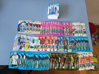 Lote de cromos de fútbol variado 5 (650 cartas)