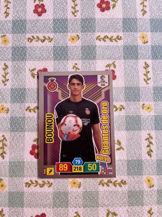 Lote 4 cromos Guantes de Oro La Liga