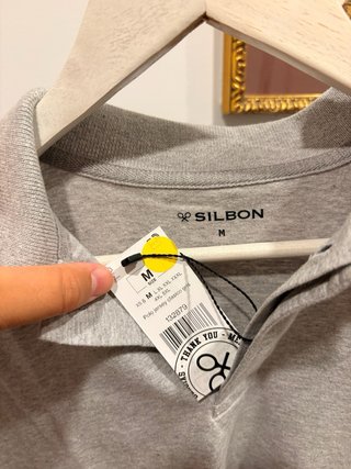 Camiseta Polo SILBON Gris Talla M