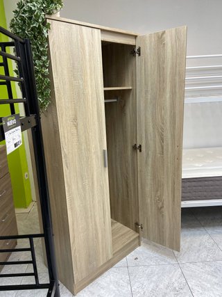 Armario ropero madera 2 puertas NUEVO