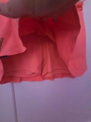 Falda de pádel ARTENGO color coral