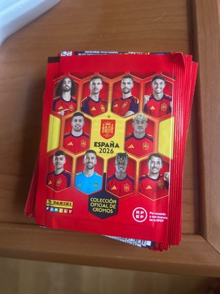Sobres Cromos España 2026 Panini 43 sobres