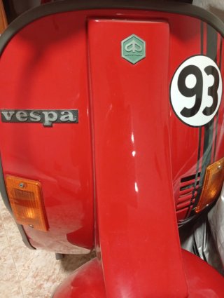 Vespa FL 75 Elestar 1993 Roja