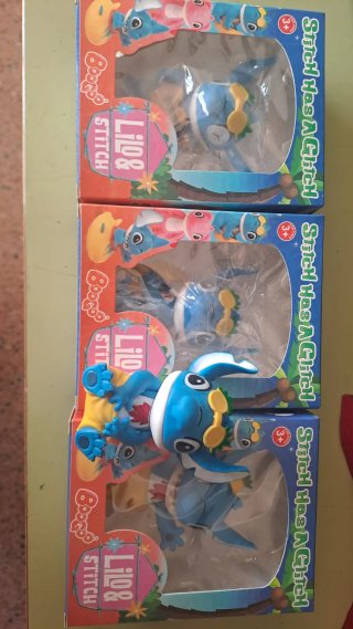 Figuras Stitch Lilo & Stitch (3uds)