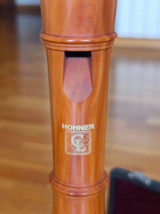 Flauta dulce de madera Hohner 9594-3 con estuche