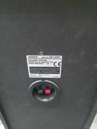 Receptor AV Sony STR-DB830 Negro + Altavoces