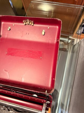 Máquina de escribir Gosen Tippa Roja