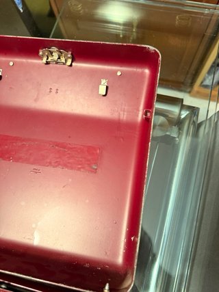 Máquina de escribir Gosen Tippa Roja