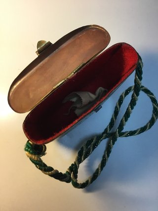 Bolso de latón estilo marroquí