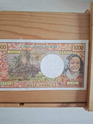 Billete 1000 Francos Franceses