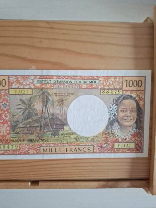 Billete 1000 Francos Franceses