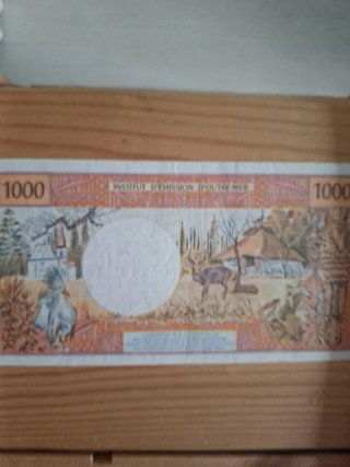 Billete 1000 Francos Franceses