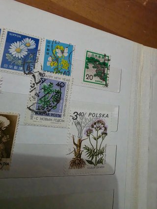 Lotto francobolli fiori e piante