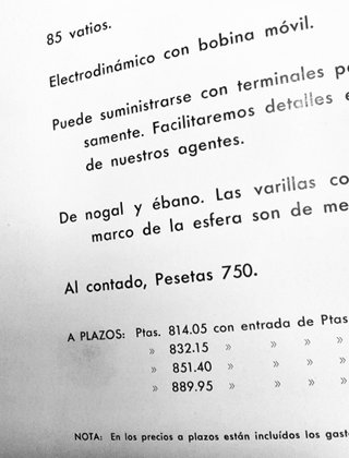Catálogo Radio La Voz de su Amo 1935-1936
