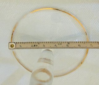 Caraffa e 4 Calici Cristallo Decorati Oro