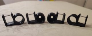Soporte cañas de pescar 3D (4 unidades)