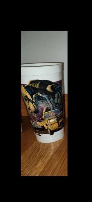 Vaso McDonald's Jurassic Park Vintage