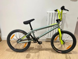 Bici BMX Verde y Amarillo