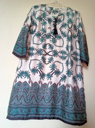 Vestido estampado ANANY talla 50