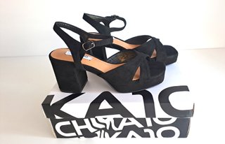 Sandalias negras "chika 10" - Talla 36,37,38,39,40