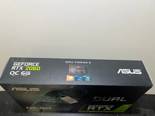 Tarjeta Gráfica Asus DUAL-RTX2060-O6G-EVO